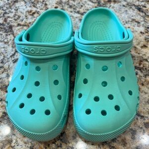 CROCS Kids Classic Clog in Aqua